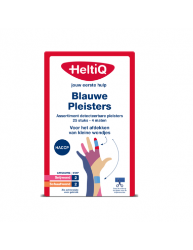 HeltiQ sporbare PE plaster sortiment 25 stk