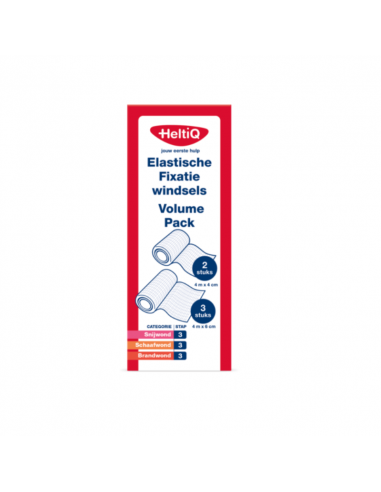 Pack volume de bandages de fixation élastiques HeltiQ