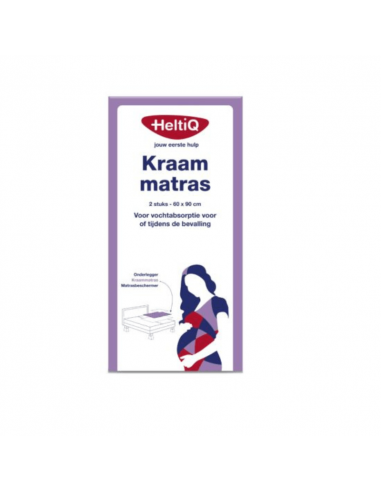 Colchão de maternidade HeltiQ 60 x 90 cm 2 peças