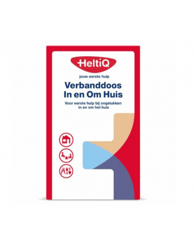 HeltiQ First aid kit in and around the house