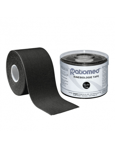 Ratiomed Kinesio Tape Black 5 m x 5 cm