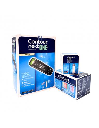 Contour Next One Glucosemeter Startpakket PLUS