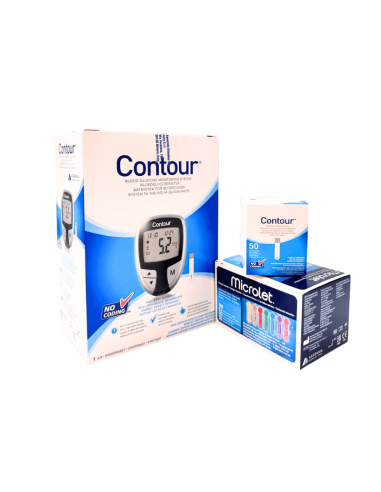 Contour Blood Glucose Meter Starter Pack Plus