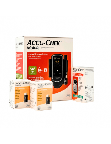 Pack de démarrage pour lecteur de glycémie mobile Accu-Chek PLUS