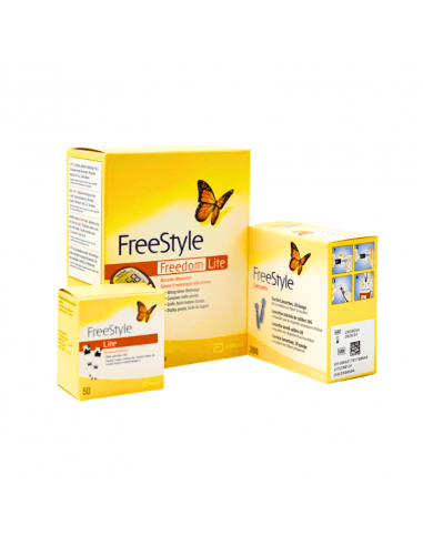 Freestyle Freedom Lite Lecteur de glycémie Starter Pack PLUS