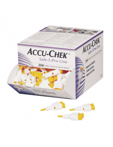 Accu-Chek Safe T-Pro UNO lancete 200 kosov