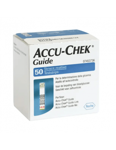 Accu-Chek Guide testiliuskat 50 kpl