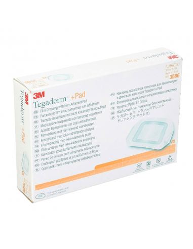 Tegaderm +Pad Бинт прозрачный 9 х 10 см 25 шт.