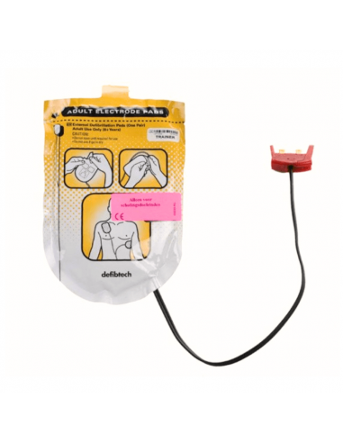 Defibtech Lifeline training electrodes for adults