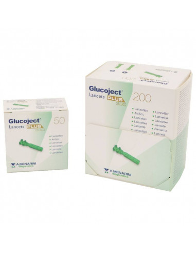 Lancetas Glucoject 50 uds.