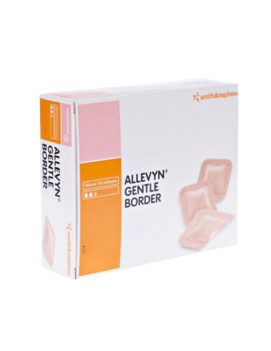 Allevyn Gentle Border Foam Bandage 7,5 x 7,5 cm 10 kpl