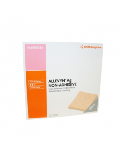 Allevyn AG Non-adhesive foam dressing 5 x 5 cm 10 pieces