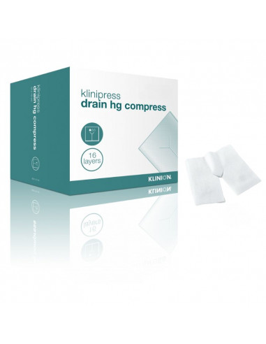 Klinion Split Compress 16-lags 10 x 10 cm 50 stk