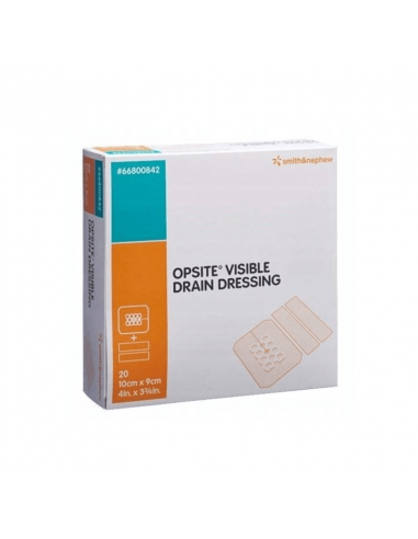 OPSITE Visible Drain compress 9 x 10 cm 20 pieces