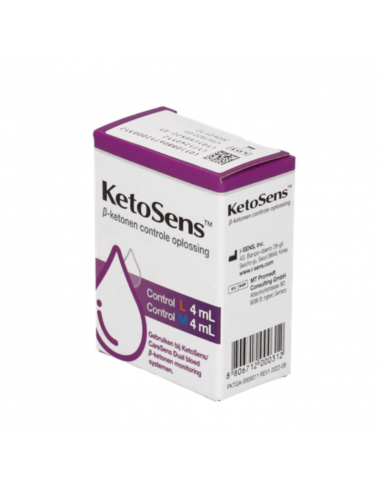 KetoSens B-keton kontrolllösning 2 x 4,0 ml