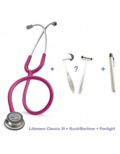 Littmann Classic III Studentenbox Himbeerrosa