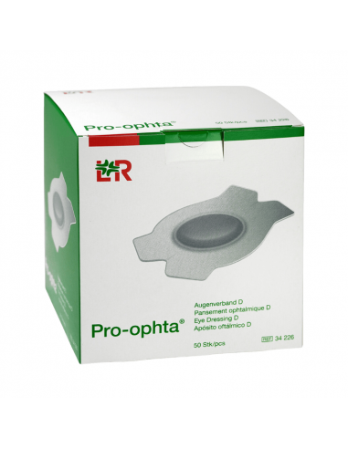 Pro-Ophta D patchs oculaires 50 pièces