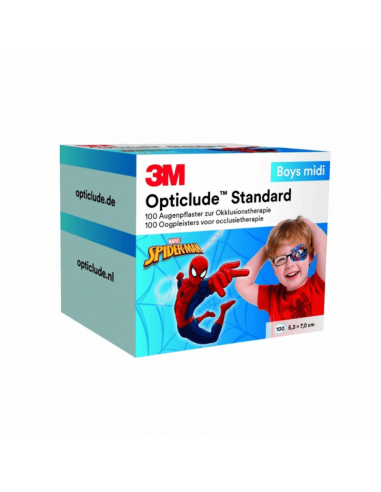 3M Opticlude Augenklappen Disney Marvel Midi Boys 100 Stück