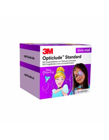 3M Opticlude flasteri za oči Disney Midi Girls 100 komada