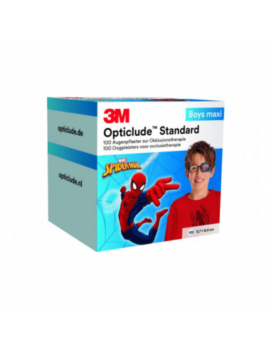 3M Opticlude Eye Patches Disney Marvel Maxi Boys 100 Pieces