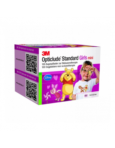 3M Opticlude oogpleisters Disney Mini Girls 100 stuks