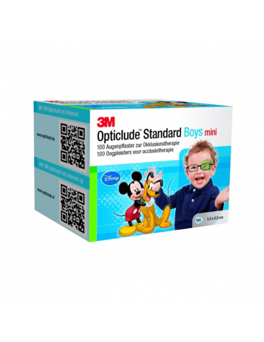 3M Opticlude Eye Patches Disney Mini Boys 100 Pieces