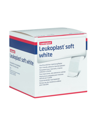 Leukoplast Soft White 1,9 x 4 cm injectiepleisters 500 stuks