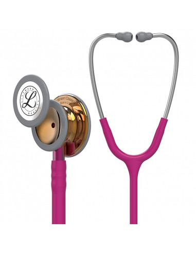 Estetoscopio Littmann Classic III 5647 Frambuesa chocolate - Tallo rosa