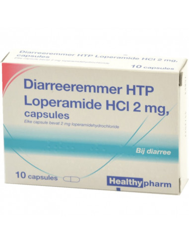 Diarreeremmer Loperamide 2 MG 10 Capsules - www.ehbo-centrum.nl