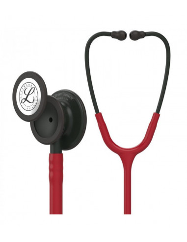 Littmann Classic III Stethoskop 5868 Bordeaux Schwarz Sonderedition