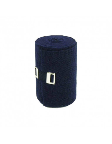 Bandage de sport bleu 4 cm x 5 mètres 1 pcs