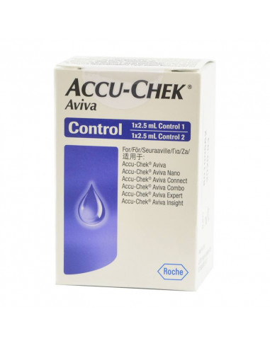 Solução de controle Accu-Chek Aviva 5ml