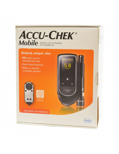 Medidor móvil de glucosa en sangre Accu-Chek