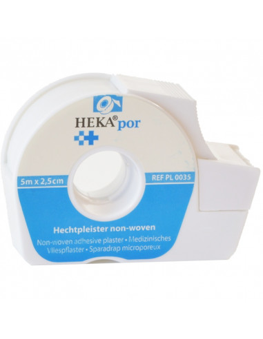 HekaPor Dispenser Adhesive Plaster 500 x 2.5 cm