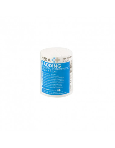 HEKA synthetic cotton wool 2.75 mx 8 cm non sterile 5 Rolls
