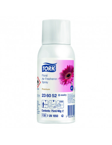 Tork Premium air freshener floral 75ml box with 12 canister /