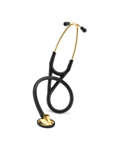 Stéthoscope Littmann Master Cardiologie 2175, pavillon avec tube noir finition cuivre