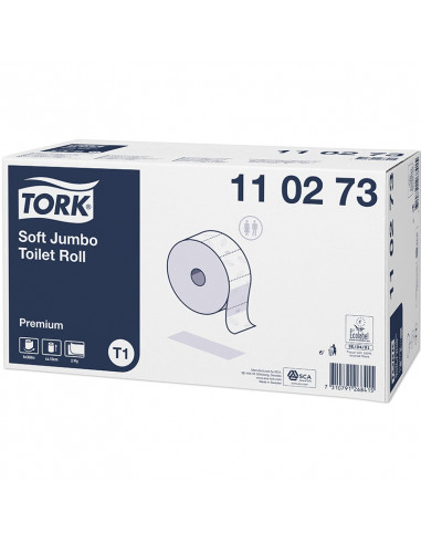 Tork Premium toilet jumbo 2-ply white 360 mtr x 10 cm pack of 6