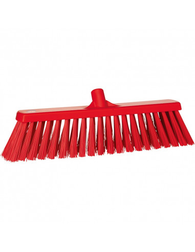 Vikan Hygiene 2920-4 bezem 47cm, rood harde vezels, 530mm