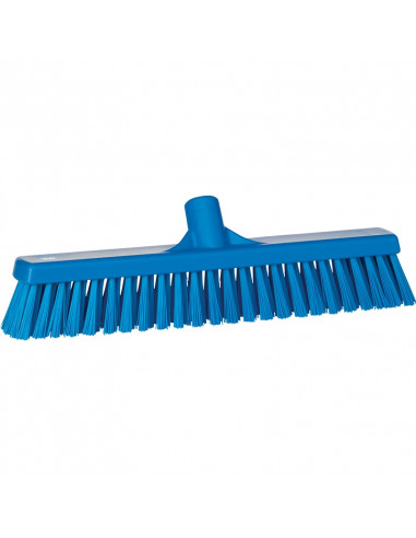 Vikan Hygiene 3174-3 combiveger blauw, hard/zachte vezels, 410mm