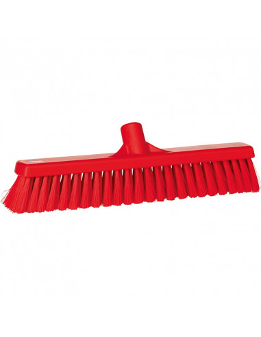 Vikan Hygiene 3179-4 veger rood, zachte vezels, 410mm