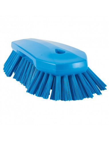 Vikan Hygiene 3892-3 ergo werkborstel blauw, harde vezels, 250mm