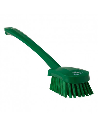 Vikan Hygiene 4186-2 afwasborstel lange steel, groen, harde