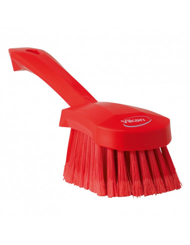 Vikan Hygiene 4194-4 afwasborstel groot rood, zachte splitvezels, 270mm