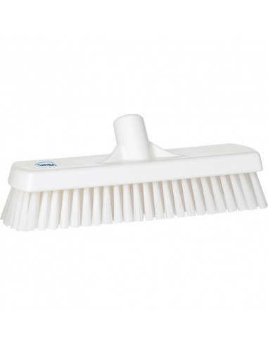 Vikan Hygiene 7060-5 floor scrubber white, hard fibers, 305mm