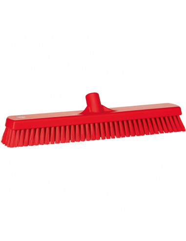 Vikan Hygiene 7062-4 vloerschrobber rood, harde vezels, 470mm -