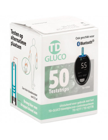 HT One TD-Gluco test strips 50 pieces