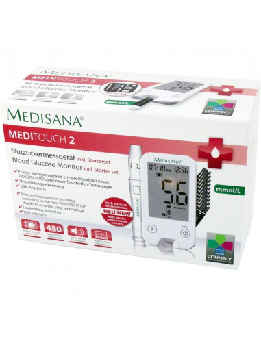 MediTouch2 Blood Glucose Meter