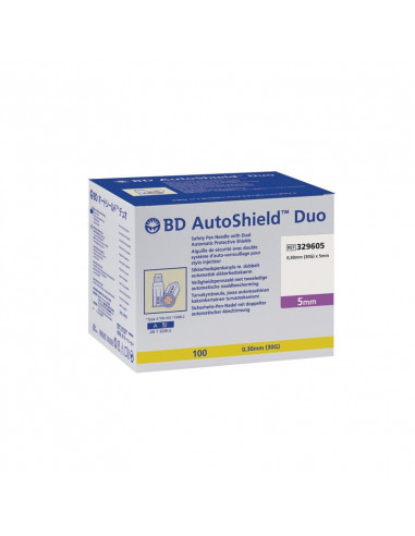 BD Autoshield Duo 5mm 100 Stück