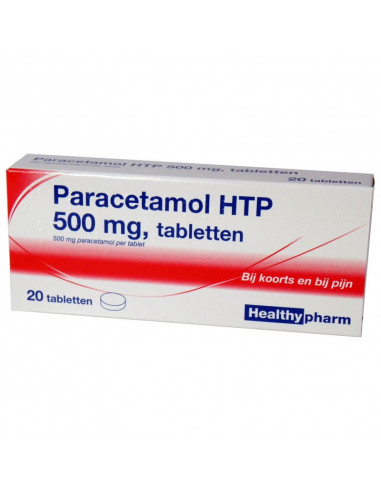 Paracetamol 500 mg 20 Tabletten